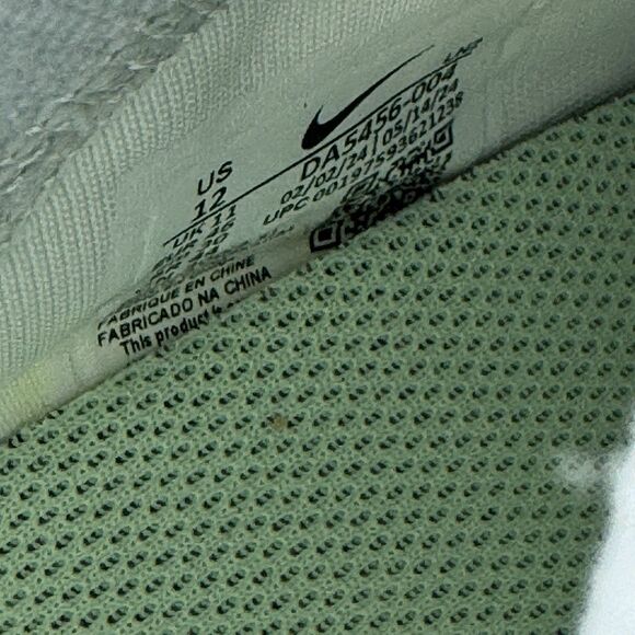 Nike Vapor Edge Pro 360 2 Pure Platinum Black Volt Green Mens Size 12 Football - Picture 9 of 9